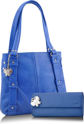 

Butterflies Hand-held Bag(Blue)