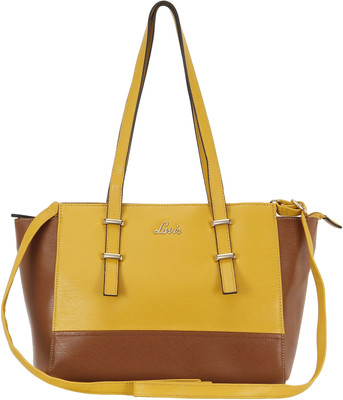 

Lavie Tote(Brown, Yellow)
