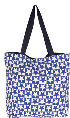 

Murcia Shoulder Bag(White, Blue), Blue;white