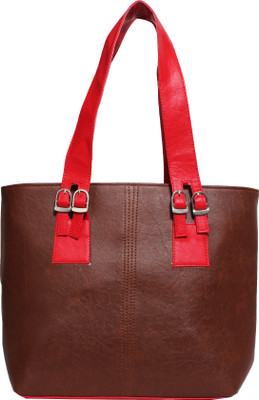 

Veins Hand-held Bag(Brown)