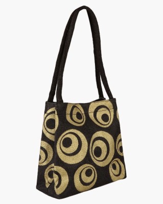 

Jute Tree Shoulder Bag(Black)