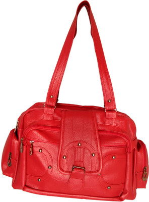 Jovial Hand-held Bag(Orange)