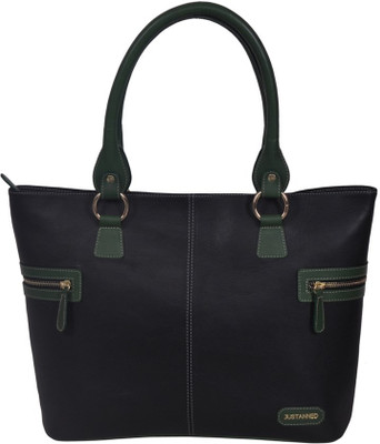 

Justanned Hand-held Bag(Black)