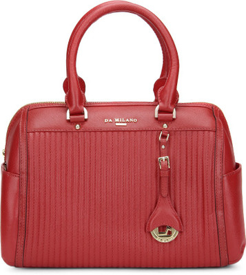 

Da Milano Hand-held Bag(Red)