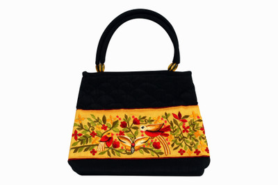 

Soulful Threads Hand-held Bag(Black)