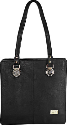 

The Blue Pink Hand-held Bag(Black)