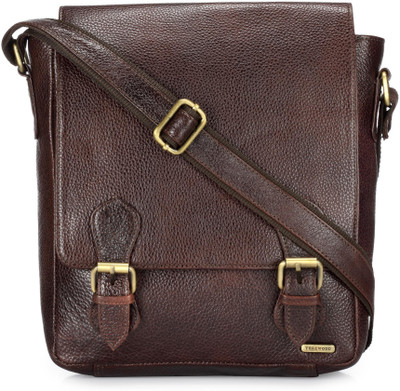 

Teakwood Messenger Bag(Brown)