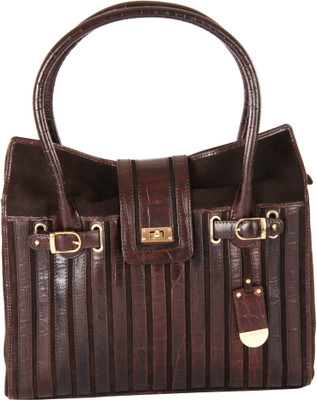 Da Milano Hand-held Bag(Brown)