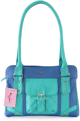

Lady World Shoulder Bag(Blue, Green)