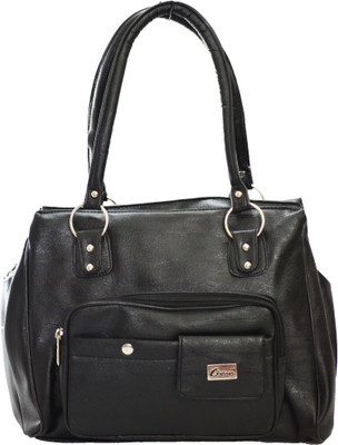 

JG Shoppe Hand-held Bag(Black)