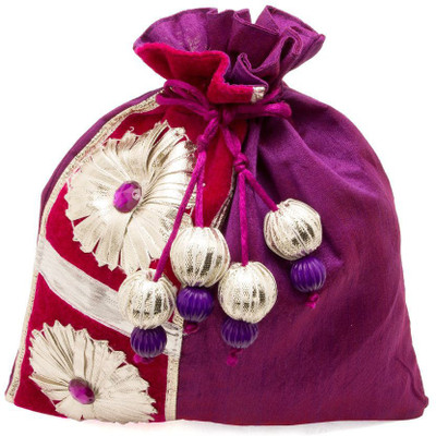 

Jaipurse Pouch Potli(Purple)