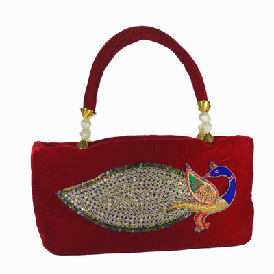 

Arisha kreation Co Hand-held Bag(Red)