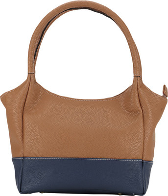 

The Runner Hand-held Bag(Blue, Tan)