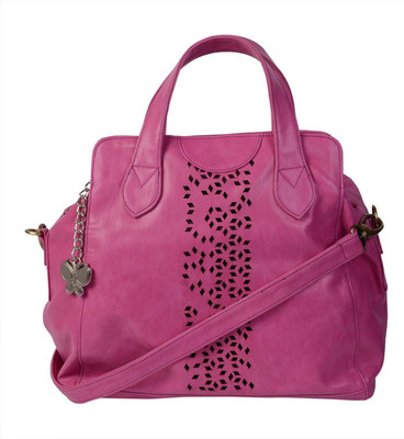

Butterflies Hand-held Bag(Pink)