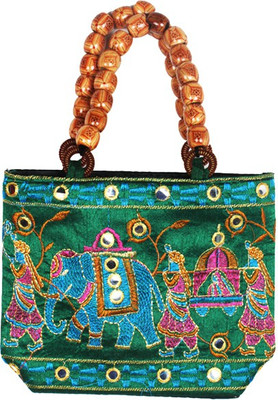 

Purpledip Hand-held Bag(Green)