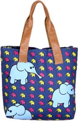 

Kanvas Katha Tote(Multicolor)