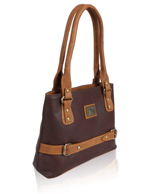 

Jacy London Shoulder Bag(Brown, Tan)