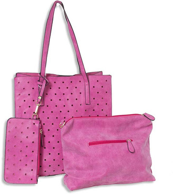 

Painting Mantra Shoulder Bag(Pink)