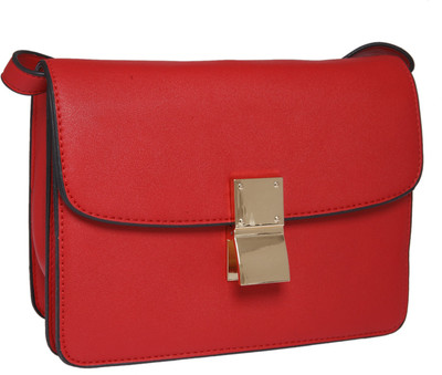 

Fur Jaden Sling Bag(Red)