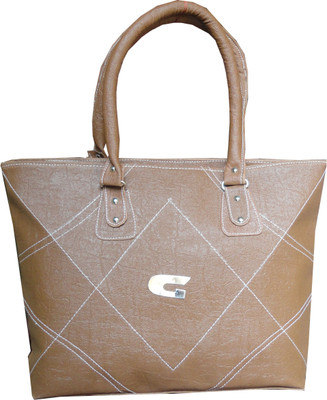 

Kreative Bags Hand-held Bag(Brown)