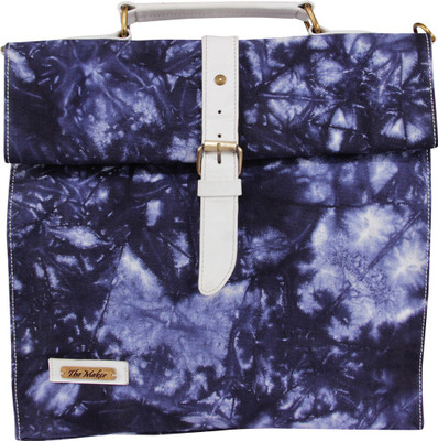

THE MAKER Hand-held Bag(Blue)