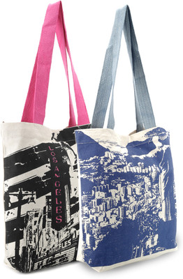 

Kanvas Katha Tote(Multicolor)