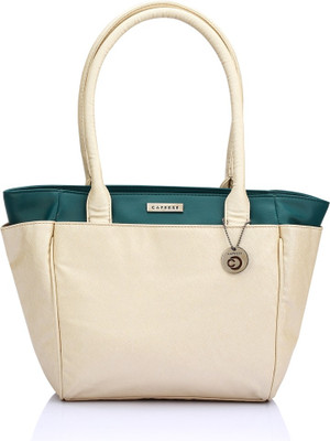 

Caprese Tote(White, Green), Green;white