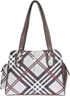 

JG Shoppe Hand-held Bag(White)