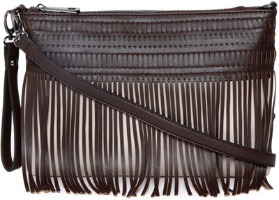 

Roadster Sling Bag(Brown, White)