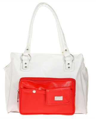 

JG Shoppe Hand-held Bag(White)