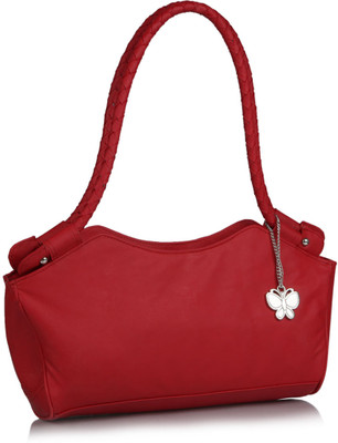 

Butterflies Hand-held Bag(Red)