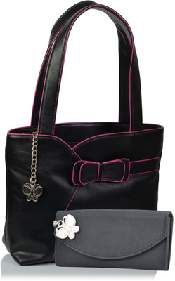 

Butterflies Hand-held Bag(Black)