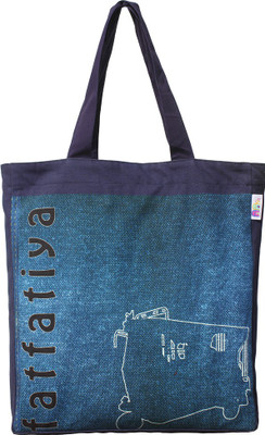 

Fatfatiya Tote(Blue)