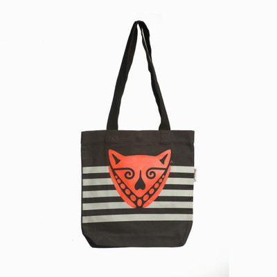 

Orange Bunch Messenger Bag(Black)
