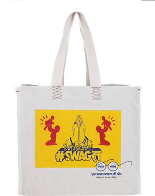 

The Blue Pink Hand-held Bag(Yellow)