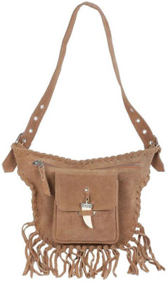 

Famous by Payal Kapoor Hand-held Bag(Brown)