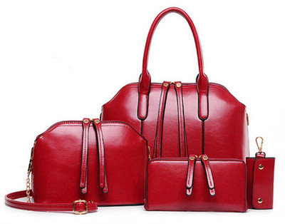 

Tanned Hand-held Bag(Maroon)