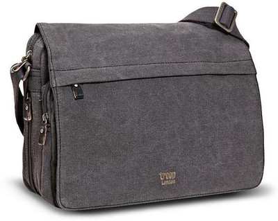 Troop London Messenger Bag(Black)
