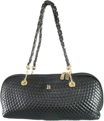 

Silver Rose Shoulder Bag(Black)