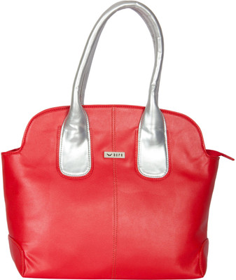 

Bern Hand-held Bag(Red, Silver)