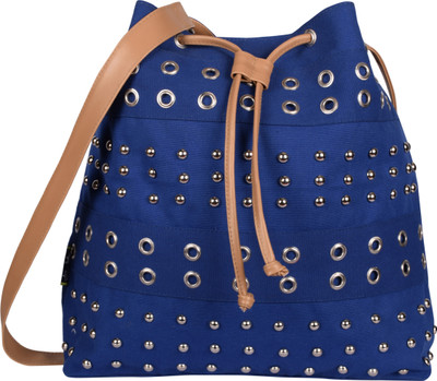 

Kanvas Katha Shoulder Bag(Blue)