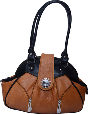 TR Fashion Hand-held Bag(Brown)