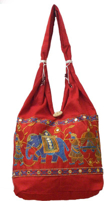 

Rosy Hand-held Bag(Red)