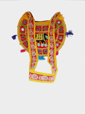 

Angel Quilts Hand-held Bag(Orange)