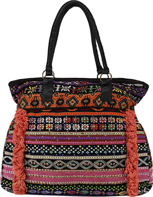 

Viga Design Studio Shoulder Bag(Black, Orange)