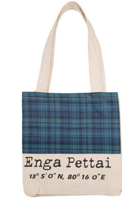 

Ashvita Design Studio Tote(Blue)