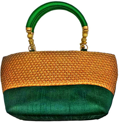 

Bhamini Hand-held Bag(Green)