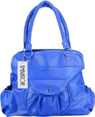 

Emblazon Hand-held Bag(Blue)