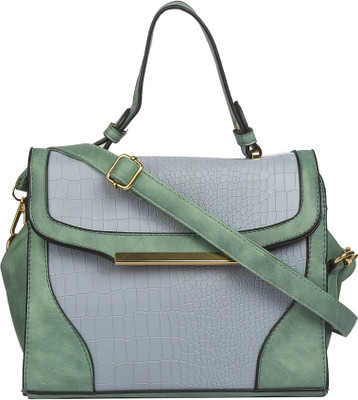 

Legal Bribe Sling Bag(Grey, Green), Green;grey