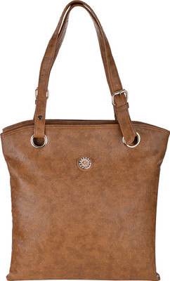 The Blue Pink Hand-held Bag(Tan)